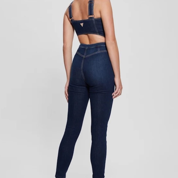 Guess Jean Jumpsuit - Picture 4 of 7